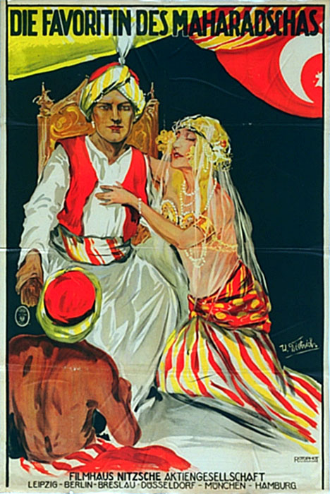 Plakat zum Film: Favoritin des Maharadschas, Die