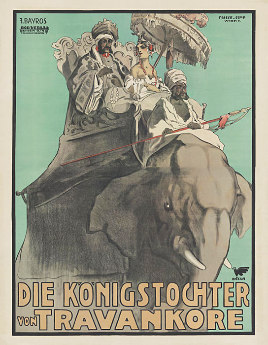 Plakat zum Film: Königstochter von Travankore, Die