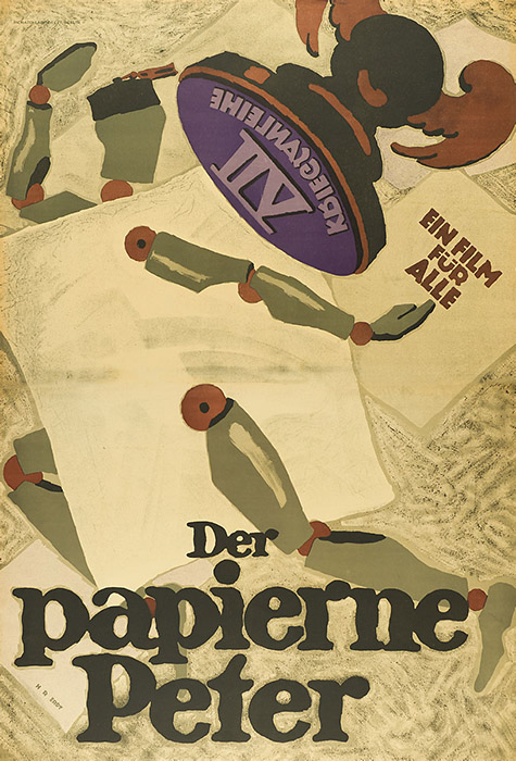 Plakat zum Film: papierne Peter, Der