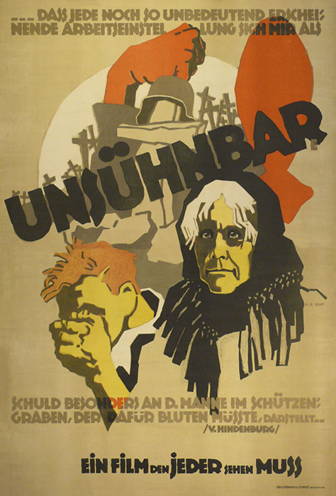 Plakat zum Film: Unsühnbar