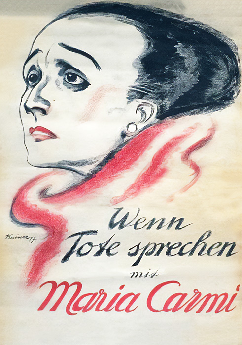 Plakat zum Film: Wenn Tote sprechen