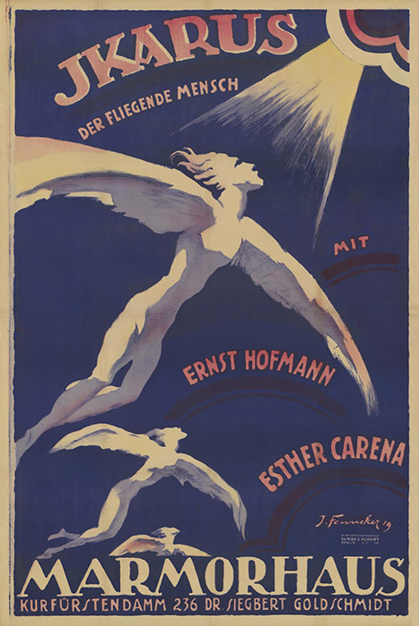 Plakat zum Film: Ikarus, der fliegende Mensch