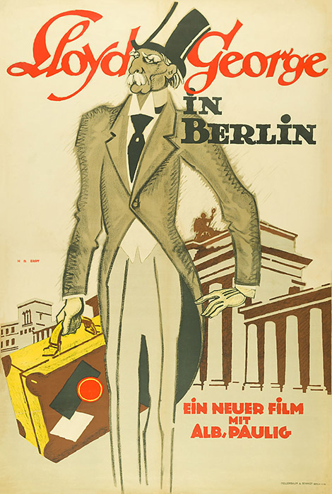 Plakat zum Film: Lloyd George in Berlin