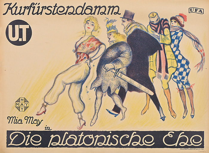 Plakat zum Film: platonische Ehe, Die