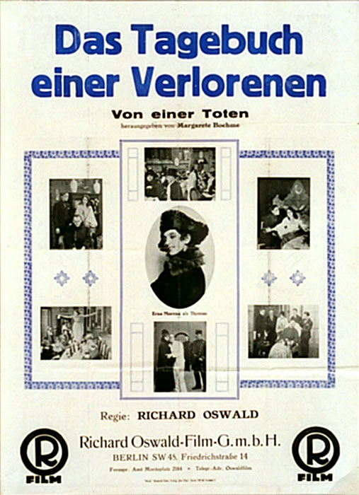 Plakat zum Film: Tagebuch einer Verlorenen, Das