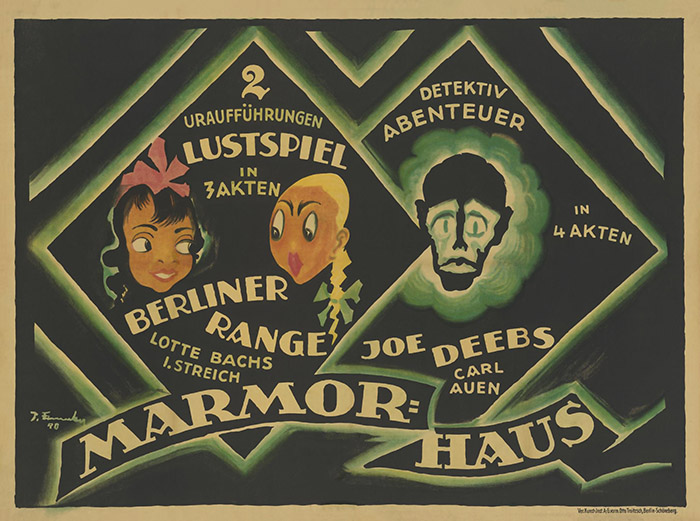 Plakat zum Film: Berliner Range. 1. Streich: Lotte als Schulschreck