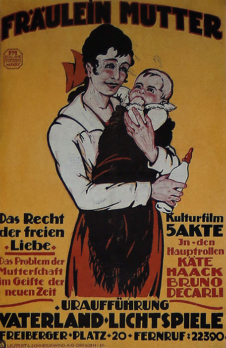 Plakat zum Film: Fräulein Mutter