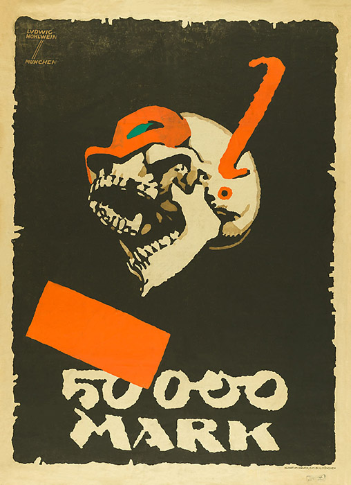 Plakat zum Film: Totenkopf, 50000 Mark-Prämienfilm, Der