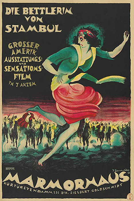 Plakat zum Film: Bettlerin von Stambul, Die