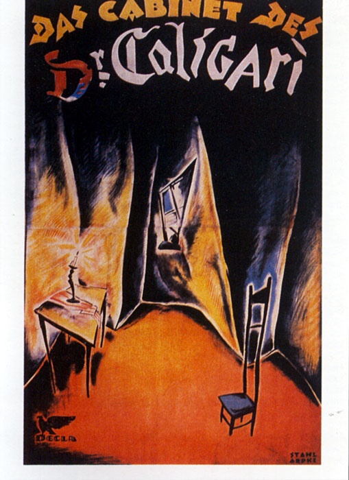 Filmplakat Kabinett Des Dr Caligari Das 1920 Plakat 1 Von 9