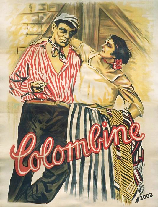 Plakat zum Film: Colombine. Die Braut des Apachen