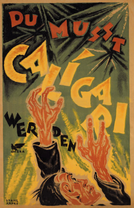 Filmplakat Kabinett Des Dr Caligari Das 1920 Plakat 8 Von 9