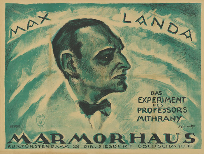 Plakat zum Film: Experiment des Prof. Mithrany, Das