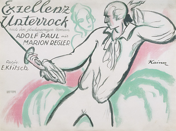 Plakat zum Film: Exzellenz Unterrock