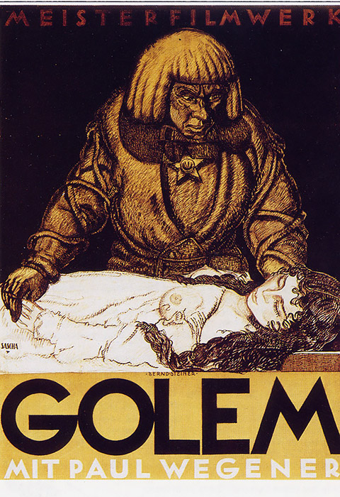 Plakat zum Film: Golem, wie er in die Welt kam, Der