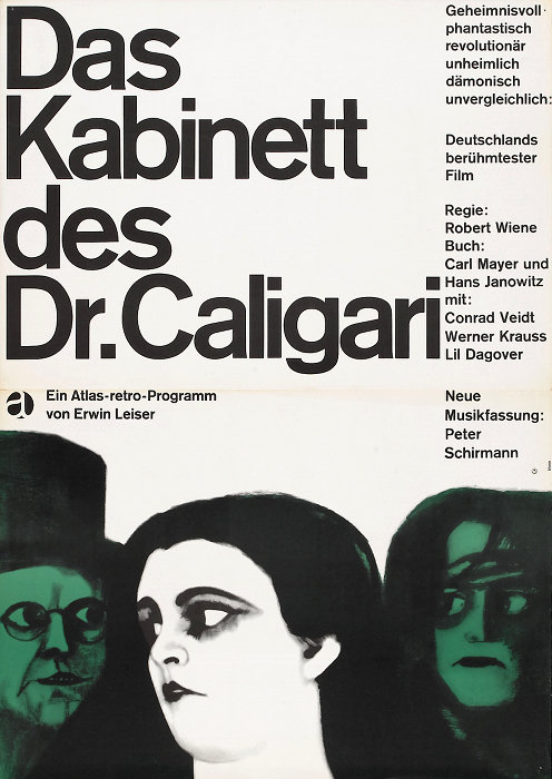 Plakat zum Film: Kabinett des Dr. Caligari, Das