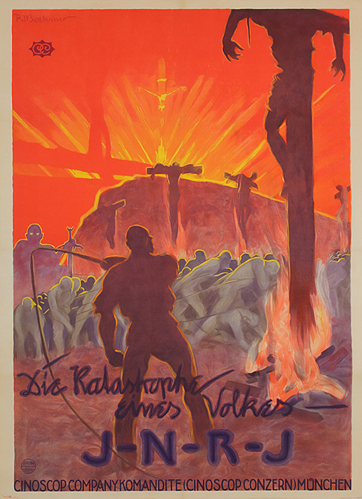 Plakat zum Film: I.N.R.I. Die Katastrophe eines Volkes
