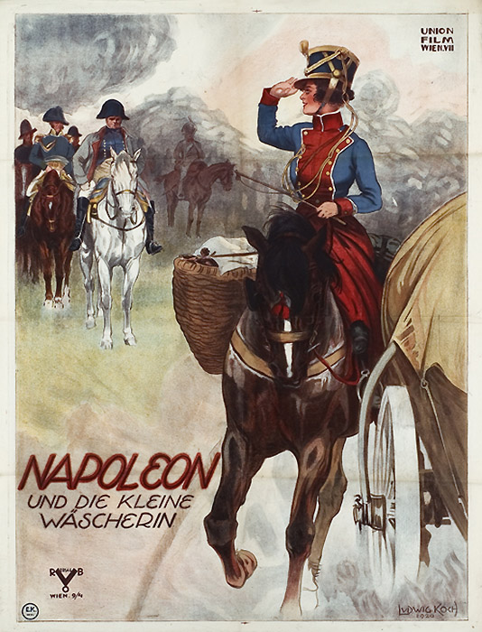 Plakat zum Film: Napoleon und die kleine Wäscherin