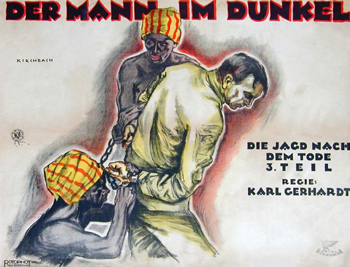 Plakat zum Film: Jagd nach dem Tode, Die - 3. Teil: Der Mann im Dunkel