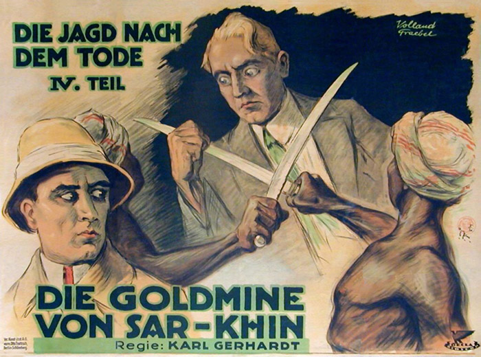 Plakat zum Film: Jagd nach dem Tode, Die - 4. Teil: Die Goldmine von Sar-Khin