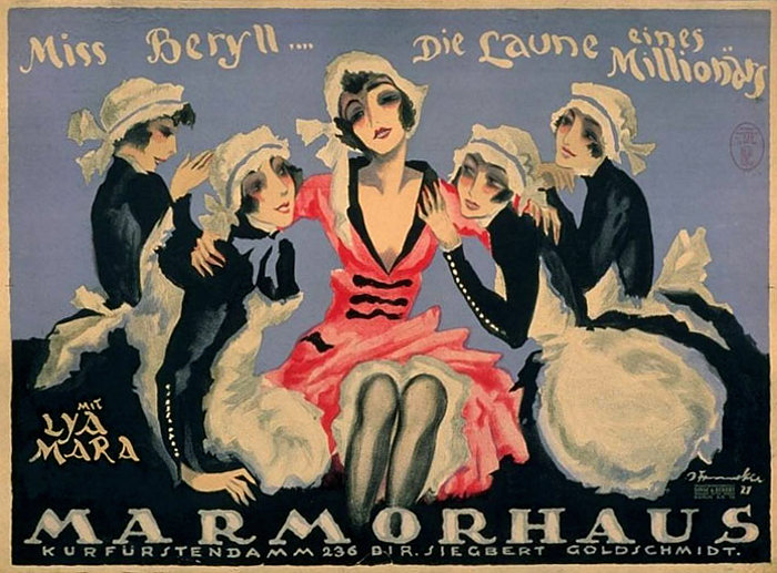 Plakat zum Film: Miss Beryll... die Laune eines Millionärs