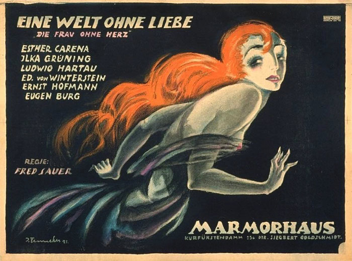 Plakat zum Film: Welt ohne Liebe, Eine - Die Frau ohne Herz