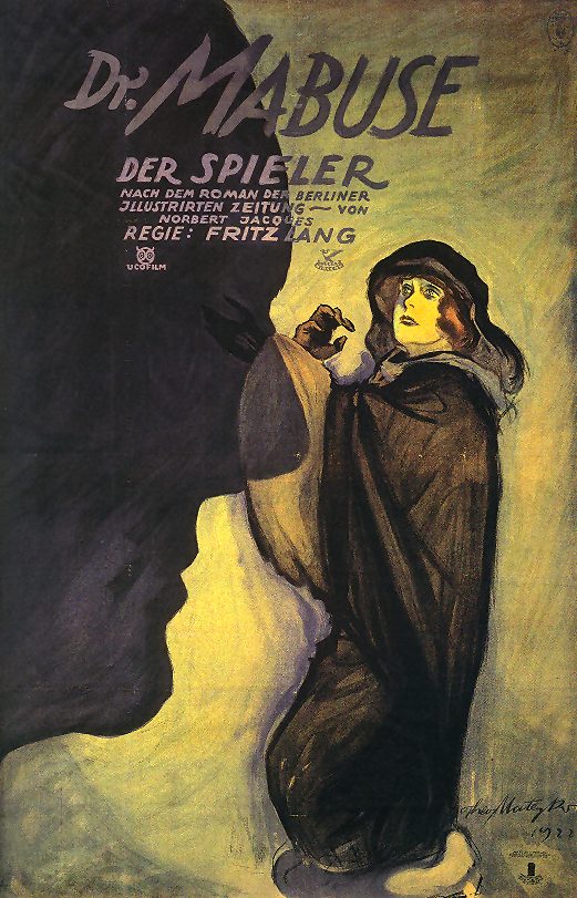 Plakat zum Film: Dr. Mabuse, der Spieler