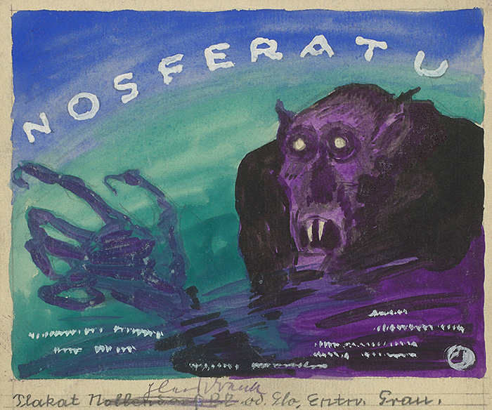 Plakat zum Film: Nosferatu, eine Symphonie des Grauens