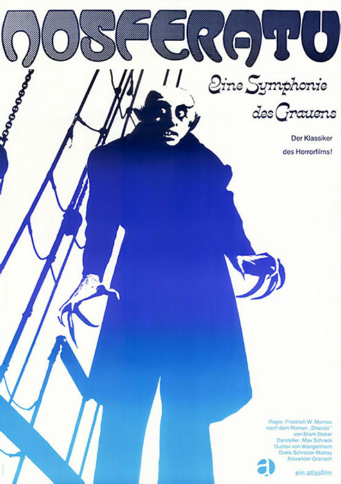 Plakat zum Film: Nosferatu, eine Symphonie des Grauens