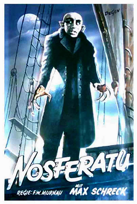 Plakat zum Film: Nosferatu, eine Symphonie des Grauens