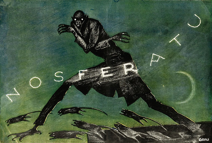 Plakat zum Film: Nosferatu, eine Symphonie des Grauens