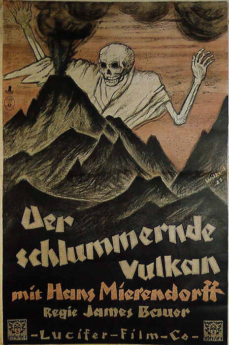 Plakat zum Film: schlummernde Vulkan, Der