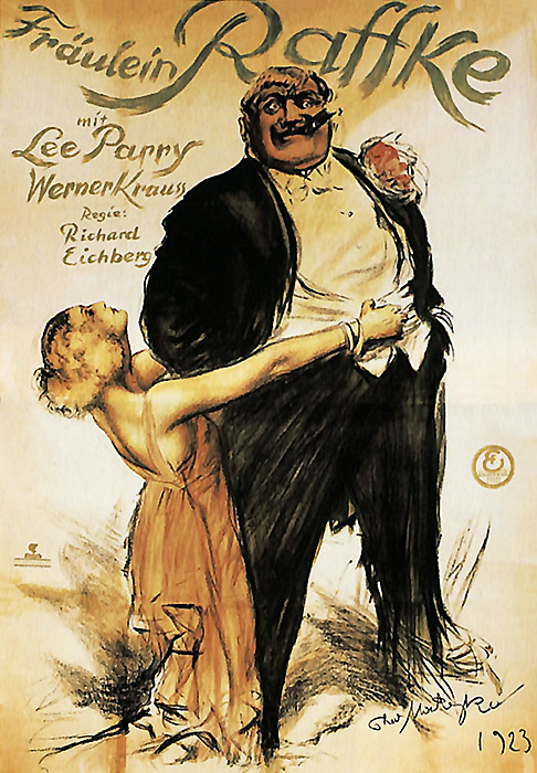 Plakat zum Film: Fräulein Raffke