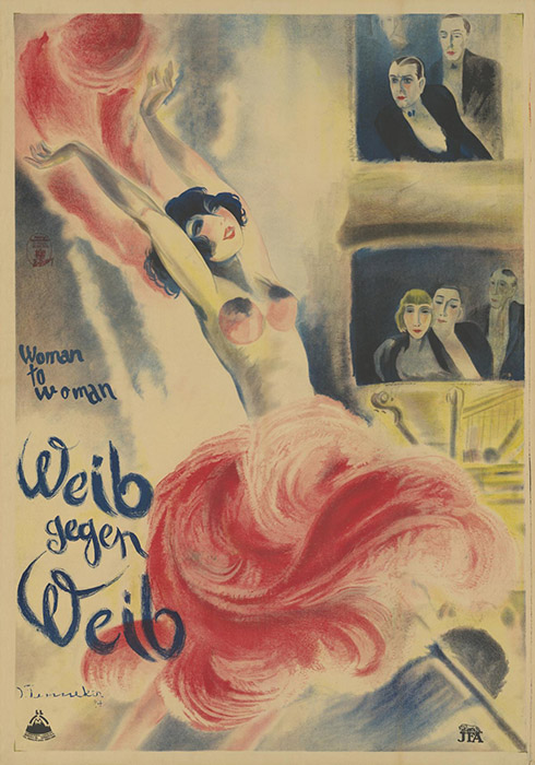 Plakat zum Film: Weib gegen Weib