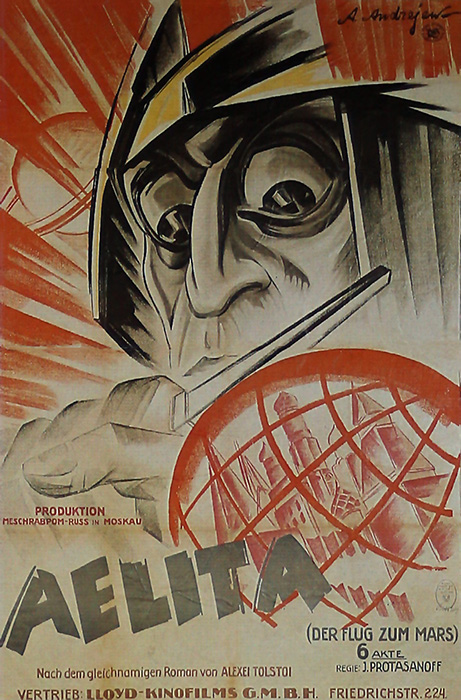 Plakat zum Film: Aelita - Der Flug zum Mars