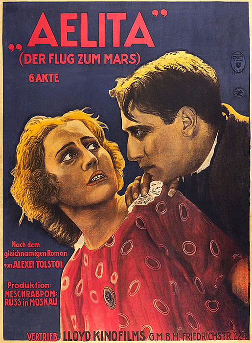 Plakat zum Film: Aelita - Der Flug zum Mars