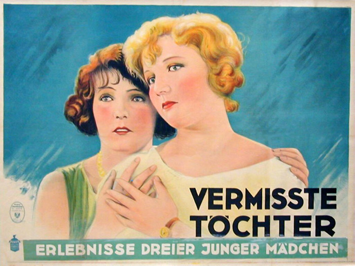 Plakat zum Film: Vermisste Töchter - Erlebnisse dreier junger Mädchen