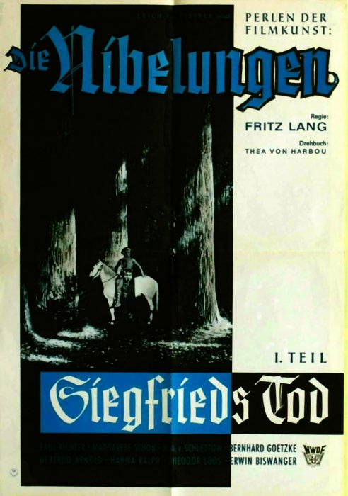 Plakat zum Film: Nibelungen, Die: Siegfrieds Tod