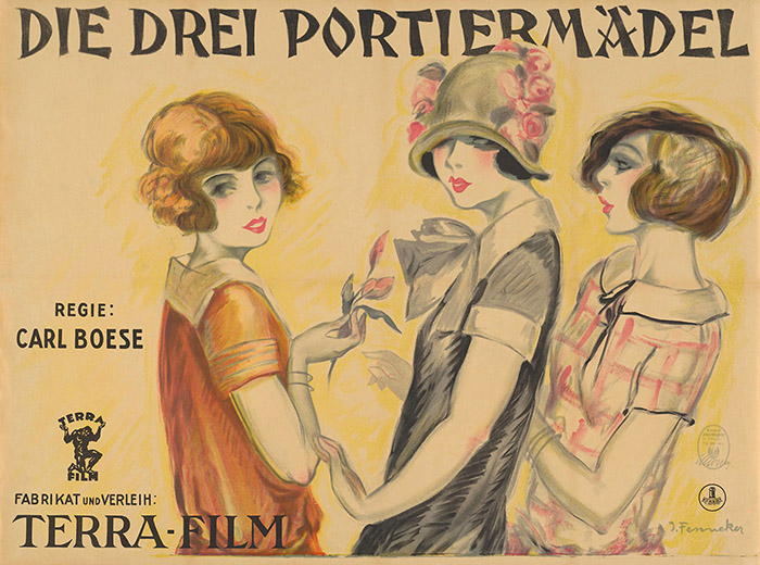 Plakat zum Film: drei Portiermädel, Die