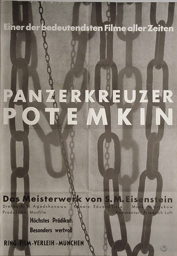 Plakat zum Film: Panzerkreuzer Potemkin