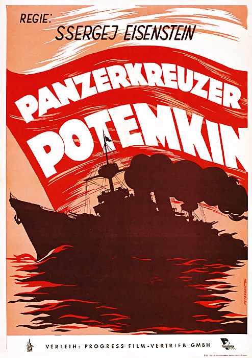 Plakat zum Film: Panzerkreuzer Potemkin