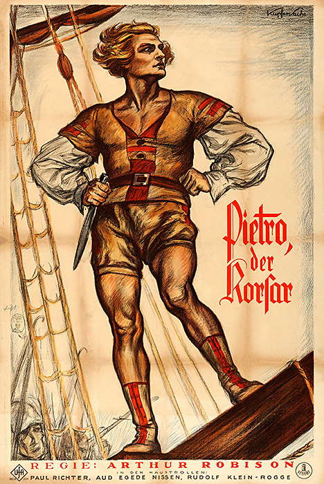 Plakat zum Film: Pietro, der Korsar