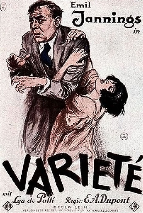 Plakat zum Film: Varieté