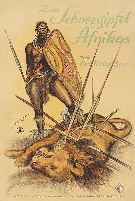 Plakat zum Film: Zum Schneegipfel Afrikas