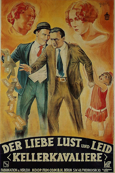 Plakat zum Film: Kellerkavaliere - Der Liebe Lust und Leid