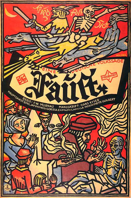 Plakat zum Film: Faust - Eine deutsche Volkssage