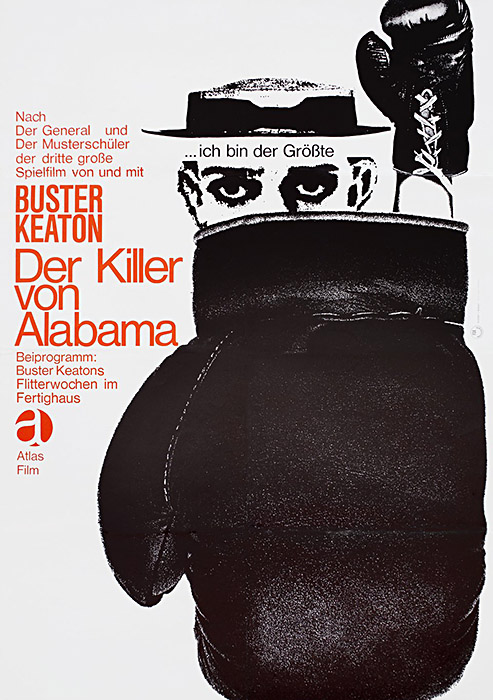 Plakat zum Film: Buster Keaton, der Killer von Alabama