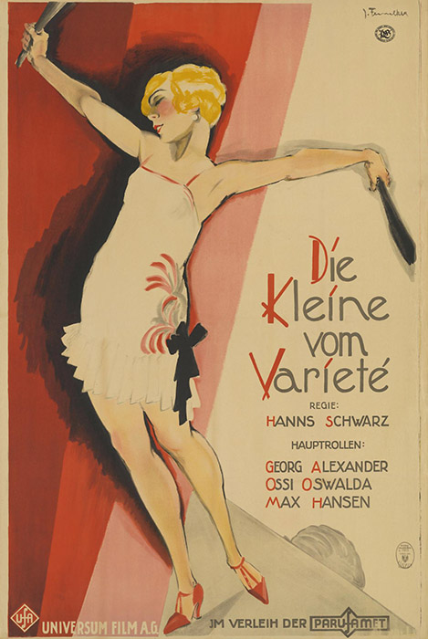 Plakat zum Film: Kleine vom Varieté, Die