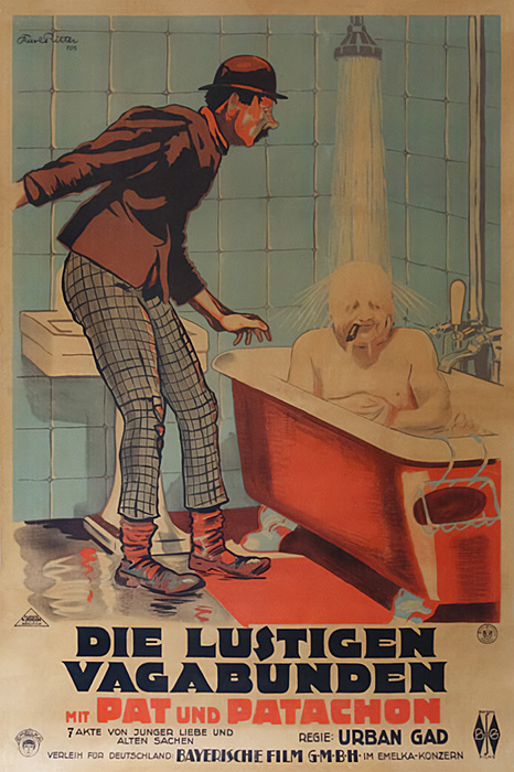 Plakat zum Film: lustigen Vagabunden, Die