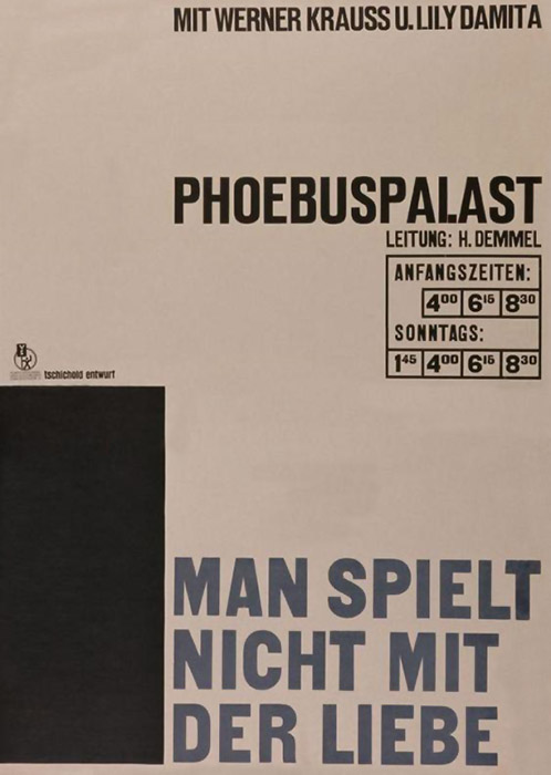 Plakat zum Film: Man spielt nicht mit der Liebe